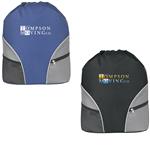 JH3094 Drawstring Backpack With Custom Imprint